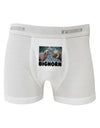 Two Bighorn Rams Text Boxer Briefs-Boxer Briefs-TooLoud-White-Small-Davson Sales