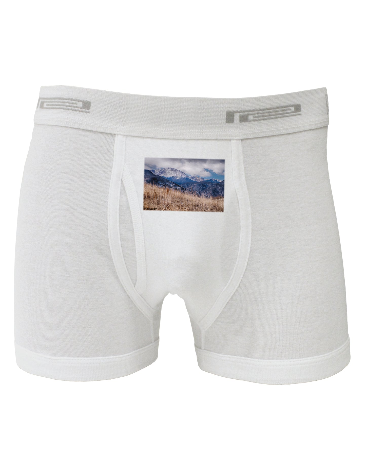 Pikes Peak CO Mountains Boxer Briefs by TooLoud-Boxer Briefs-TooLoud-White-Small-Davson Sales