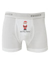 Don't Stop Believin' Santa Christmas Boxer Briefs-Boxer Briefs-TooLoud-White-Small-Davson Sales