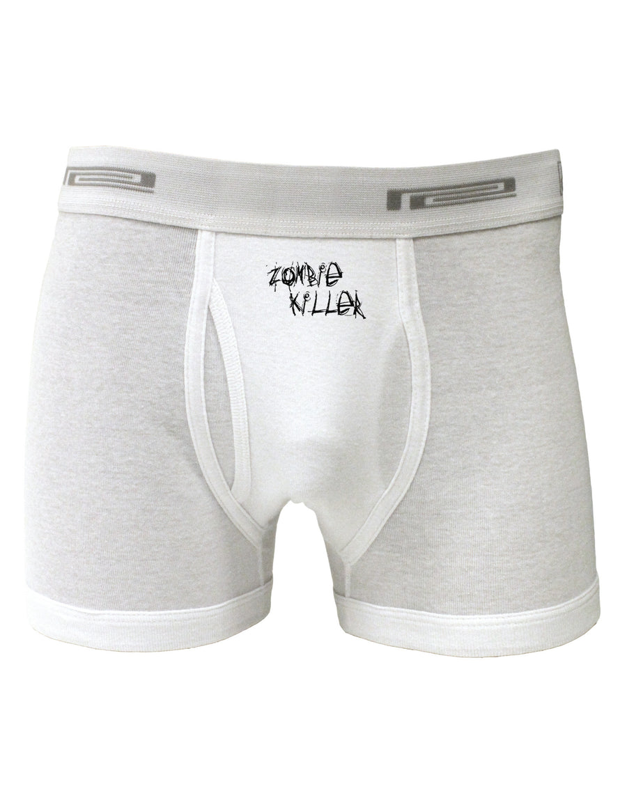 Zombie Killer - Apocalypse - Halloween Boxer Briefs-Boxer Briefs-TooLoud-White-Small-Davson Sales