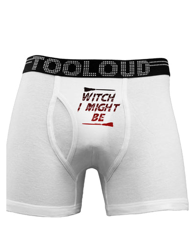 Witch I Might Be Boxer Briefs by TooLoud-Boxer Briefs-TooLoud-White-Small-Davson Sales