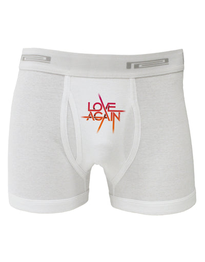 Love Again Typography Boxer Briefs-Boxer Briefs-TooLoud-White-Small-Davson Sales