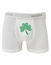 St. Patrick's Day Shamrock Design - Shamrocks Boxer Briefs by TooLoud-Boxer Briefs-TooLoud-White-Small-Davson Sales