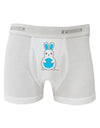 Cute Easter Bunny - Blue Boxer Briefs by TooLoud-Boxer Briefs-TooLoud-White-Small-Davson Sales