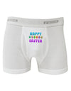 Happy Easter Decorated Eggs Boxer Briefs-Boxer Briefs-TooLoud-White-Small-Davson Sales