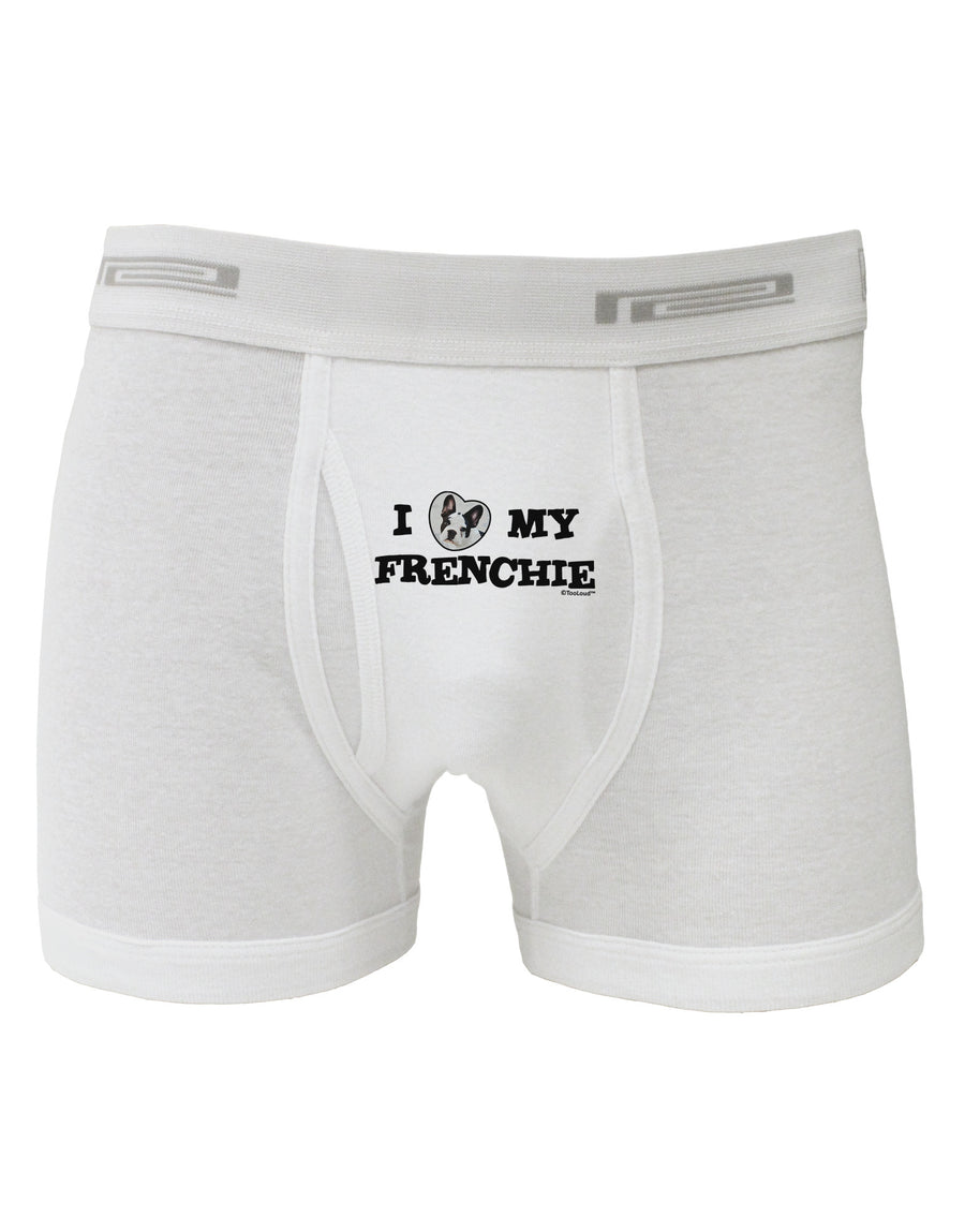 I Heart My Frenchie Boxer Briefs by TooLoud-Boxer Briefs-TooLoud-White-Small-Davson Sales