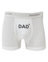 Dad to the Fourth Power - Dad of Four Boxer Briefs-Boxer Briefs-TooLoud-White-Small-Davson Sales