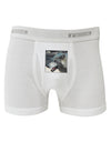 TooLoud White Wolf Face Boxer Briefs-Boxer Briefs-TooLoud-White-Small-Davson Sales