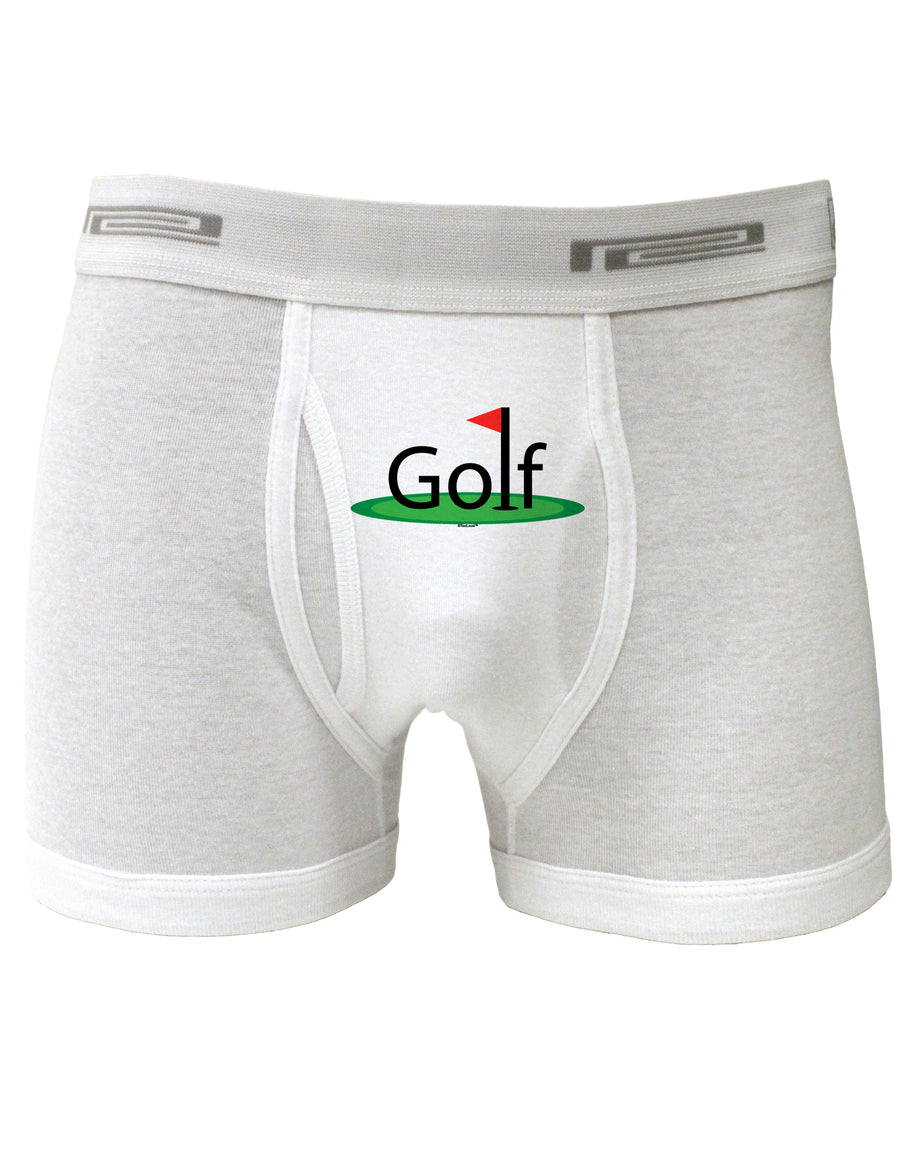 Golf Boxer Briefs-Boxer Briefs-TooLoud-White-Small-Davson Sales