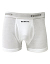 Best Boss Ever Text - Boss Day Boxer Briefs-Boxer Briefs-TooLoud-White-Small-Davson Sales