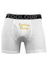Birthday Queen Text Boxer Briefs by TooLoud-Boxer Briefs-TooLoud-White-Small-Davson Sales
