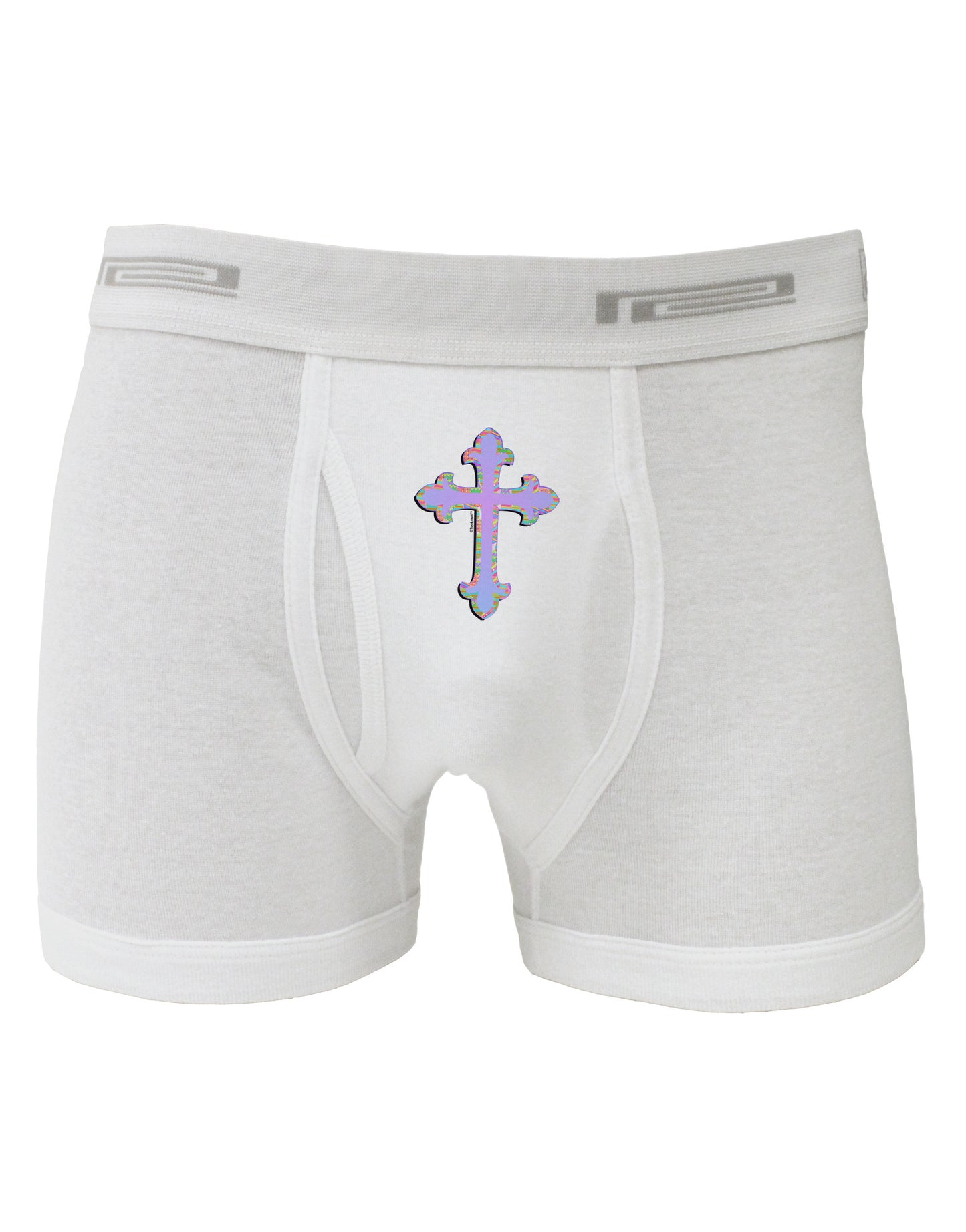 Easter Color Cross Boxer Briefs-Boxer Briefs-TooLoud-White-Small-Davson Sales