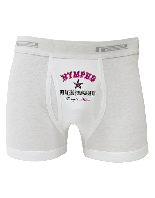 Nympho Dumpster Tragic Mess Boxer Briefs by-Boxer Briefs-TooLoud-White-Small-Davson Sales
