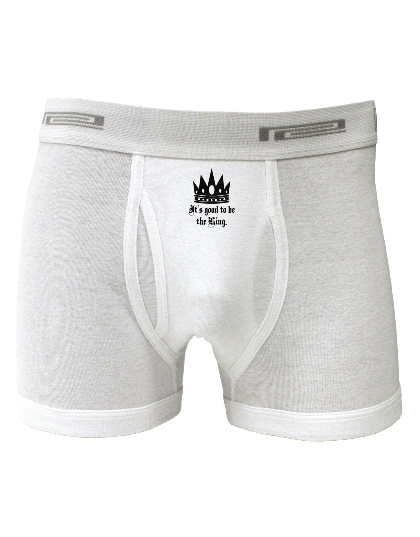 It's Good to be the King - Boss Day Boxer Briefs-Boxer Briefs-TooLoud-White-Small-Davson Sales