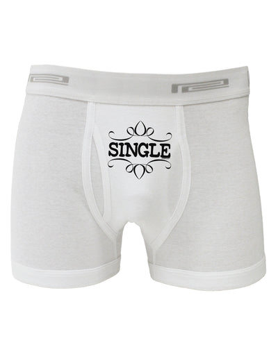 Single Boxer Briefs by-Boxer Briefs-TooLoud-White-Small-Davson Sales