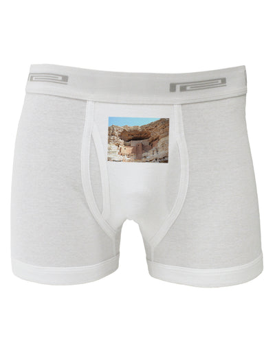 Montezuma Castle Arizona Boxer Briefs-Boxer Briefs-TooLoud-White-Small-Davson Sales