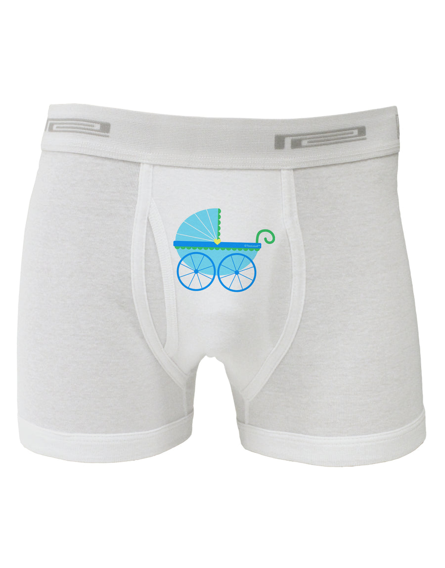 Baby Boy Carriage Boxer Briefs-Boxer Briefs-TooLoud-White-Small-Davson Sales