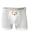 Kyu-T Ears - Beartholomea Girl Teddy Bear Boxer Briefs-Boxer Briefs-TooLoud-White-Small-Davson Sales