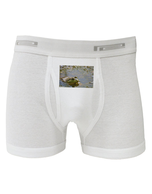 Bullfrog In Water Boxer Briefs by TooLoud-Boxer Briefs-TooLoud-White-Small-Davson Sales