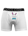 Happy Easter Bunny Face Boxer Briefs-Boxer Briefs-TooLoud-White-Small-Davson Sales