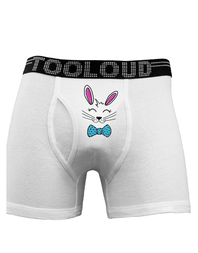 Happy Easter Bunny Face Boxer Briefs-Boxer Briefs-TooLoud-White-Small-Davson Sales