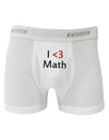 I Heart Math Boxer Briefs by TooLoud-Boxer Briefs-TooLoud-White-Small-Davson Sales