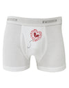 Broken Heart Popped Red Heart Balloon Boxer Briefs-Boxer Briefs-TooLoud-White-Small-Davson Sales