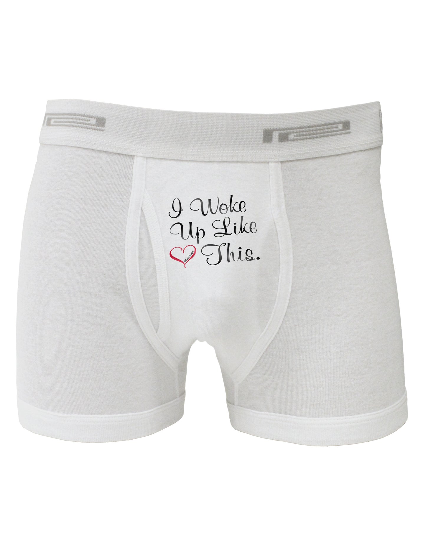 I Woke Up Like This Boxer Briefs-Boxer Briefs-TooLoud-White-Small-Davson Sales