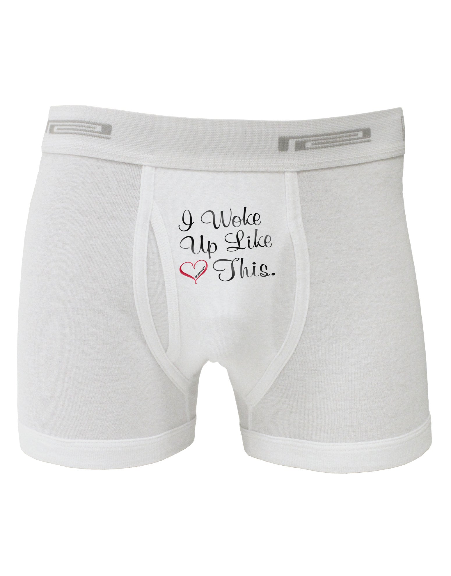 I Woke Up Like This Boxer Briefs-Boxer Briefs-TooLoud-White-Small-Davson Sales