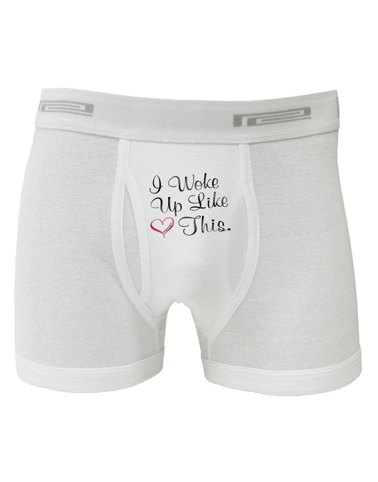 I Woke Up Like This Boxer Briefs-Boxer Briefs-TooLoud-White-Small-Davson Sales