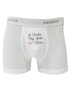 I Woke Up Like This Boxer Briefs-Boxer Briefs-TooLoud-White-Small-Davson Sales