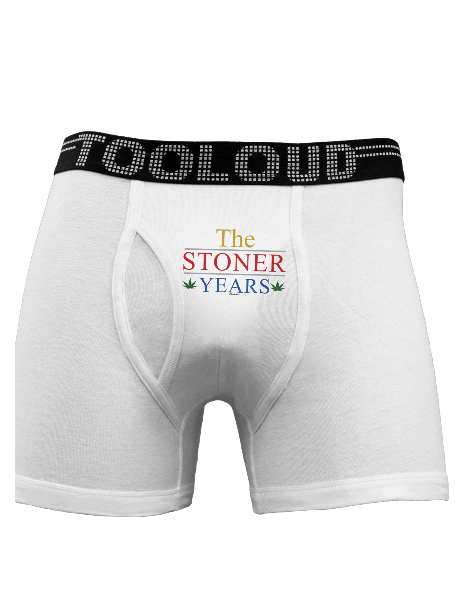 The Stoner Years Boxer Briefs by TooLoud-Boxer Briefs-TooLoud-White-Small-Davson Sales