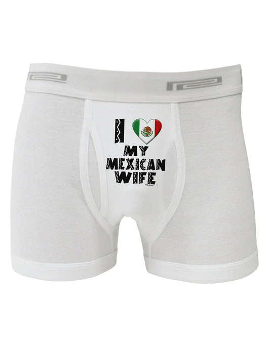 I Heart My Mexican Wife Boxer Briefs by TooLoud-Boxer Briefs-TooLoud-White-Small-Davson Sales