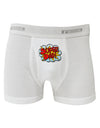 Super Dad - Superhero Comic Style Boxer Briefs-Boxer Briefs-TooLoud-White-Small-Davson Sales