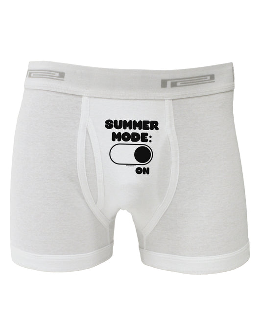 Summer Mode On Boxer Briefs by TooLoud-Boxer Briefs-TooLoud-White-Small-Davson Sales