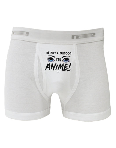 Not A Cartoon Eyes Blue Boxer Briefs-Boxer Briefs-TooLoud-White-Small-Davson Sales