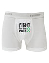 Fight for the Cure - Light Green Ribbon Celiac Disease Boxer Briefs-Boxer Briefs-TooLoud-White-Small-Davson Sales