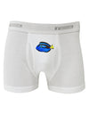 Blue Tang Fish Boxer Briefs-Boxer Briefs-TooLoud-White-Small-Davson Sales