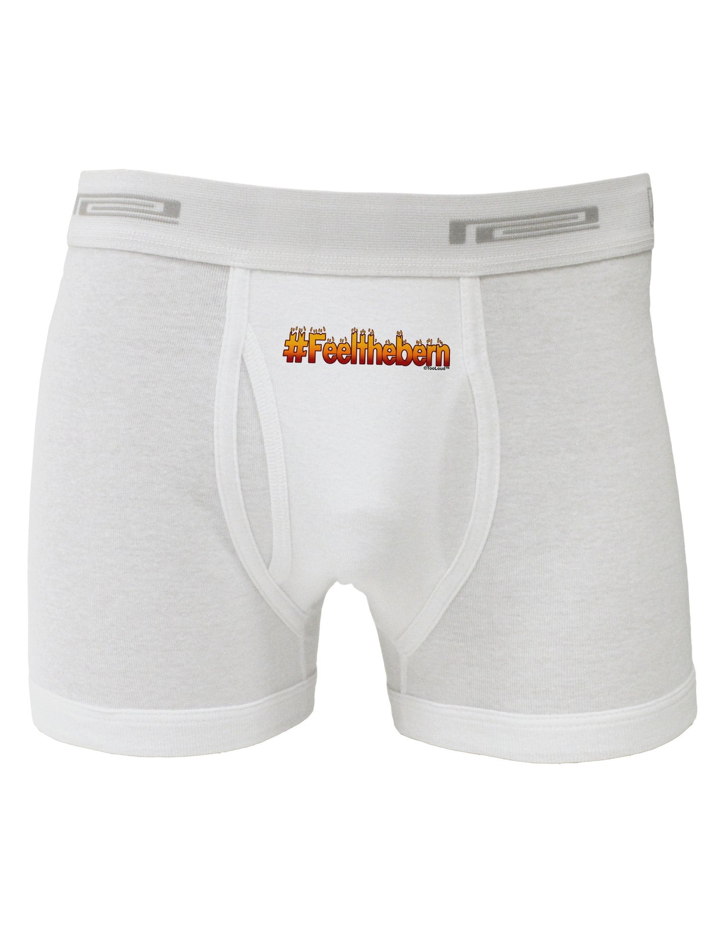 Hashtag Feelthebern Boxer Briefs-Boxer Briefs-TooLoud-White-Small-Davson Sales