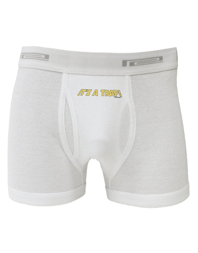 It is a Trap Boxer Briefs-Boxer Briefs-TooLoud-White-Small-Davson Sales