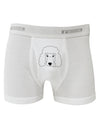 Cute Poodle Dog - White Boxer Briefs by TooLoud-Boxer Briefs-TooLoud-White-Small-Davson Sales