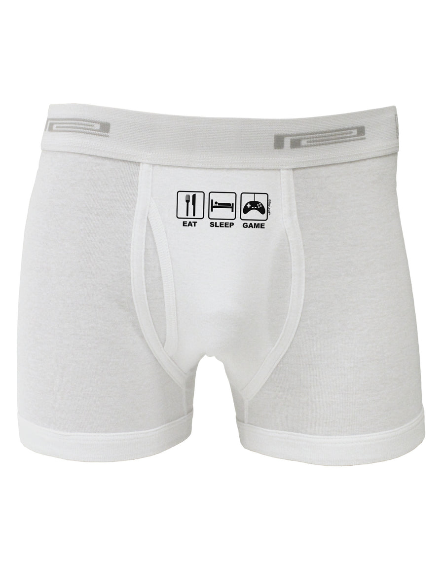 Eat Sleep Game Design Boxer Briefs by TooLoud-Boxer Briefs-TooLoud-White-Small-Davson Sales