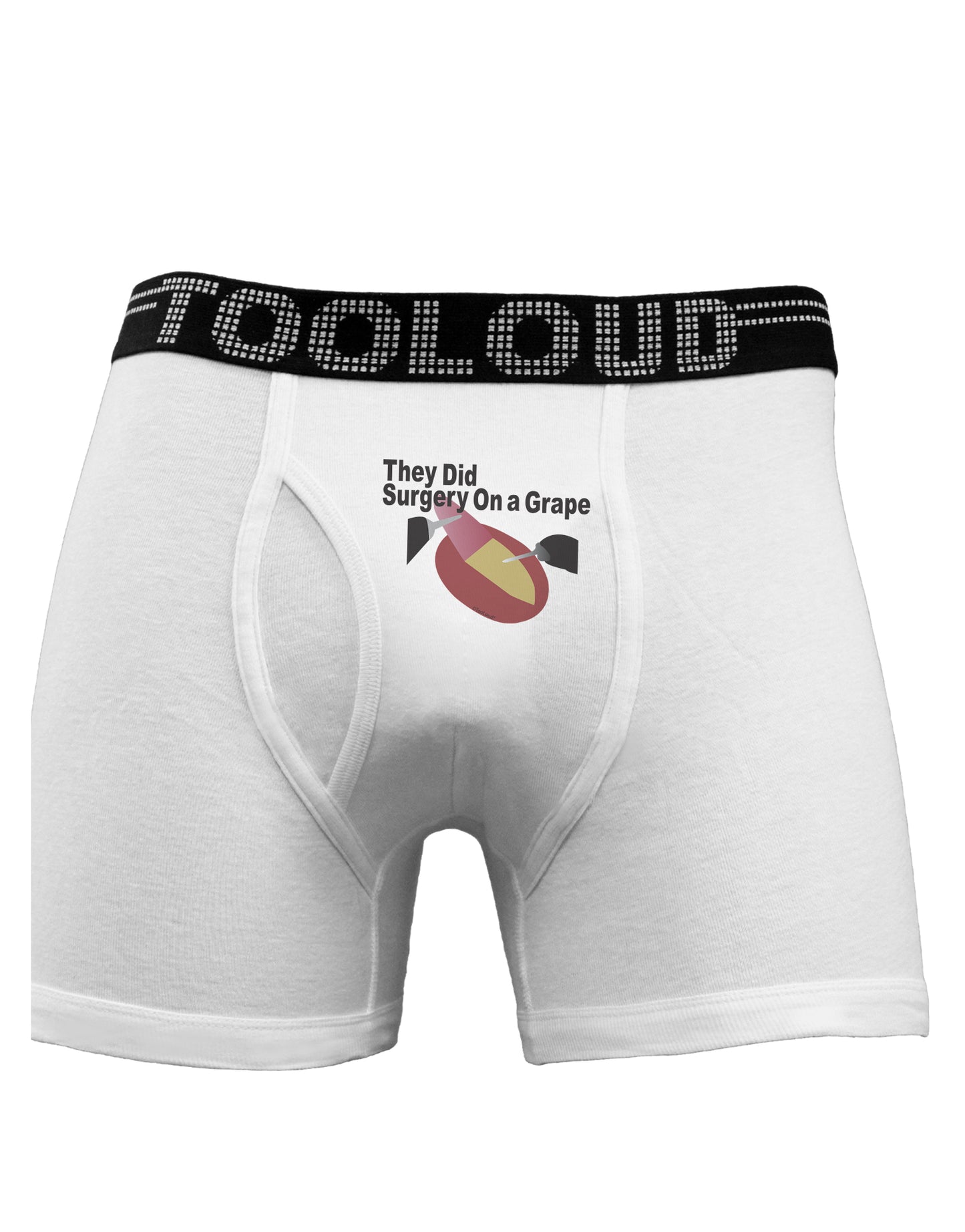 They Did Surgery On a Grape Boxer Briefs by TooLoud-TooLoud-White-Small-Davson Sales
