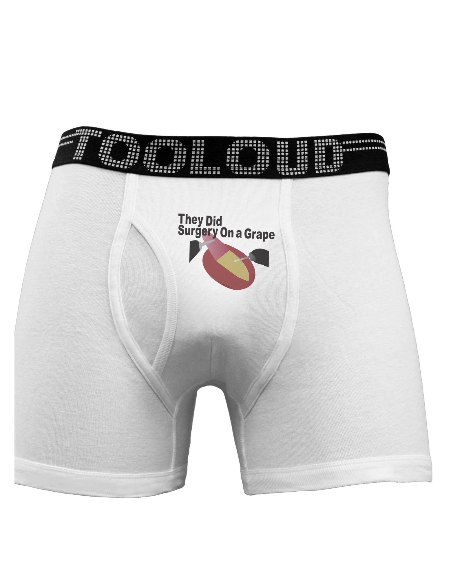 They Did Surgery On a Grape Boxer Briefs by TooLoud-TooLoud-White-Small-Davson Sales