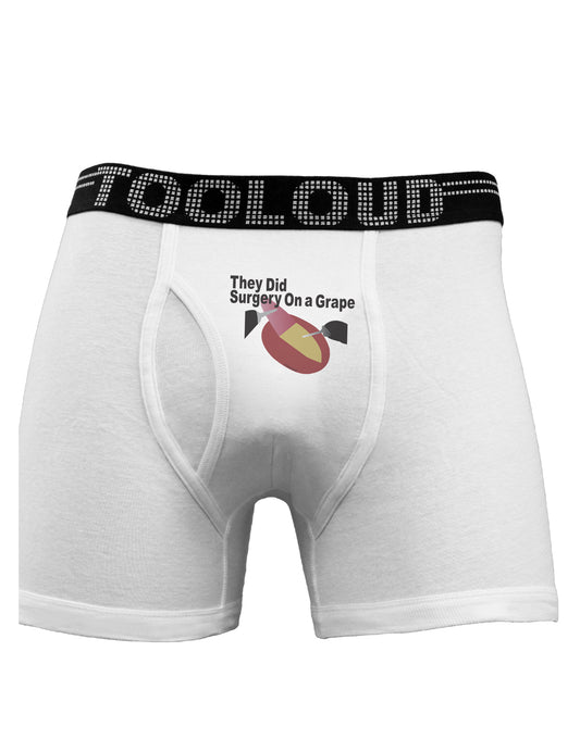 They Did Surgery On a Grape Boxer Briefs by TooLoud-TooLoud-White-Small-Davson Sales