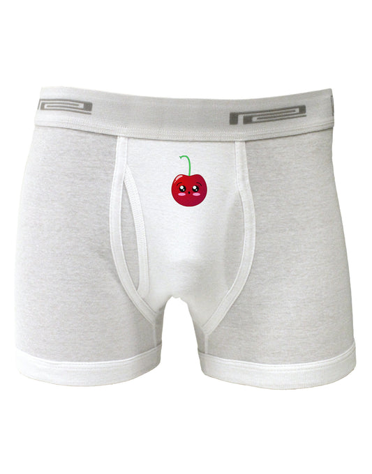 Sheri Cherry Boxer Briefs-Boxer Briefs-TooLoud-White-Small-Davson Sales
