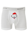 Kyu-T Face Puppino Santa Boy Dog Boxer Briefs-Boxer Briefs-TooLoud-White-Small-Davson Sales