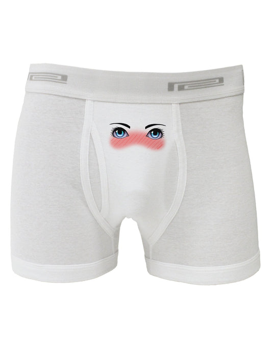 Blushing Anime Eyes Boxer Briefs-Boxer Briefs-TooLoud-White-XXX-Large-Davson Sales