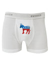 Democrat Bubble Symbol Boxer Briefs-Boxer Briefs-TooLoud-White-Small-Davson Sales