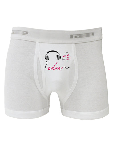 EDM Cord Pink Boxer Briefs-Boxer Briefs-TooLoud-White-Small-Davson Sales